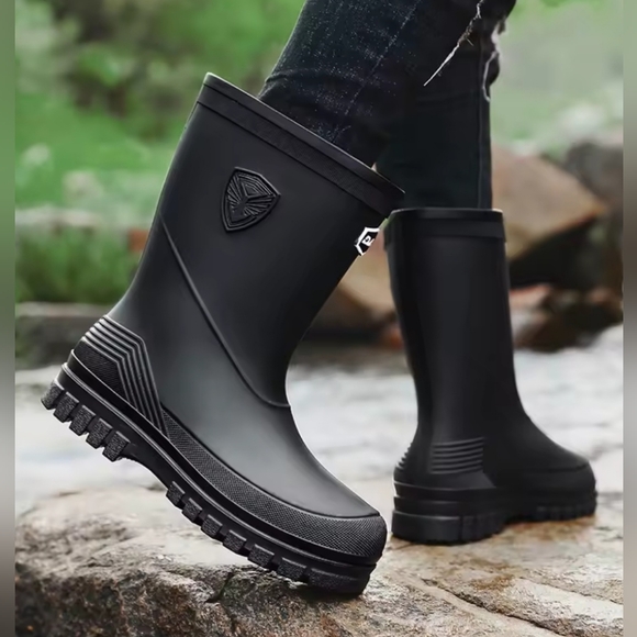 Black Waterproof Boots - Picture 3 of 5